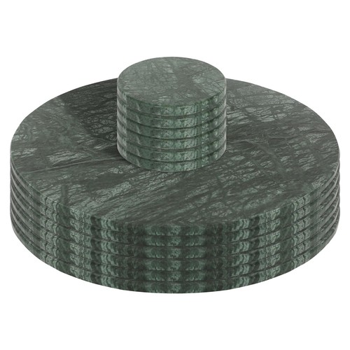 Marble placemats round - &,
