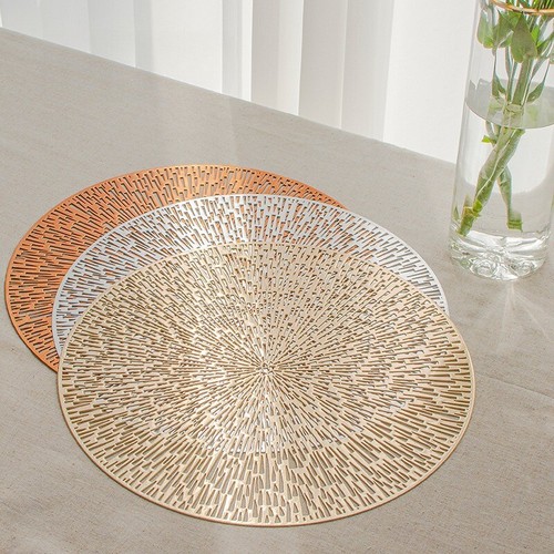 Round metallic finish - 2x,