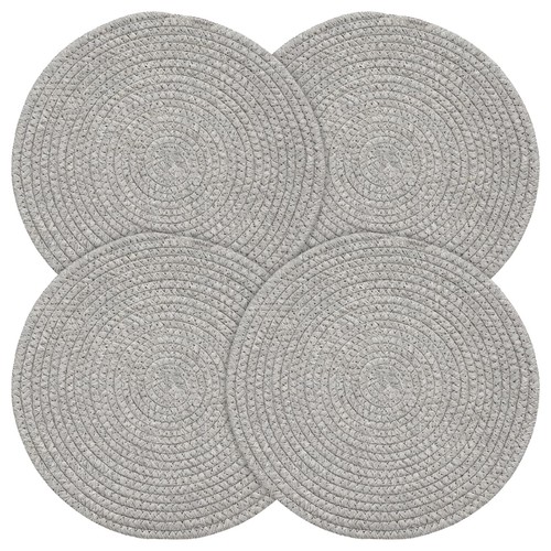 20cm round placemats set - 20cm,