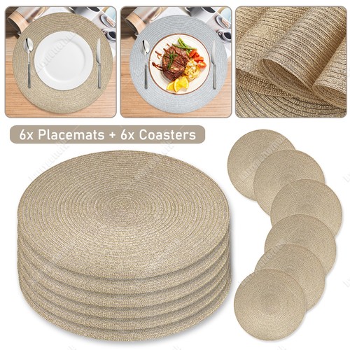 Set round placemats - round, &