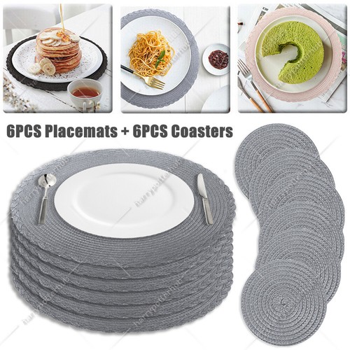 Set round placemats 6 - placemats,
