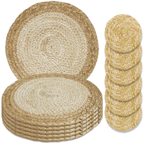 Table mats set - set, woven
