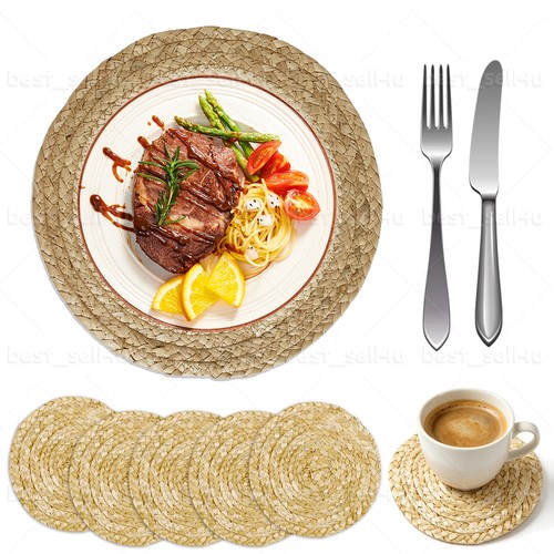 Table mats set woven - mats, 6