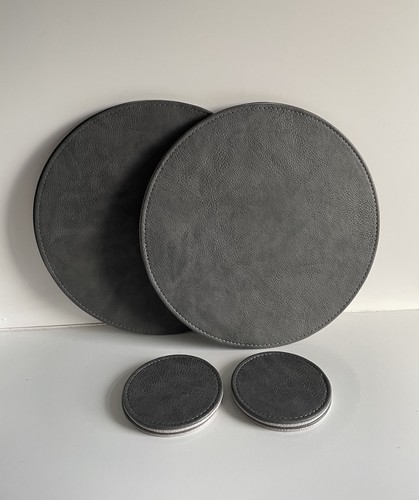 New set textured - 4, round