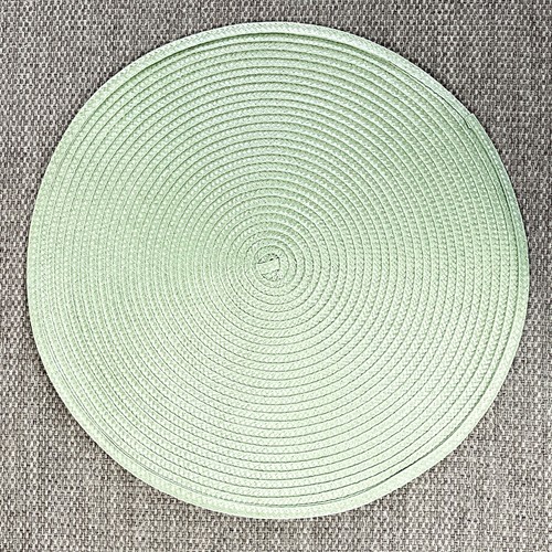 Set green round - of,