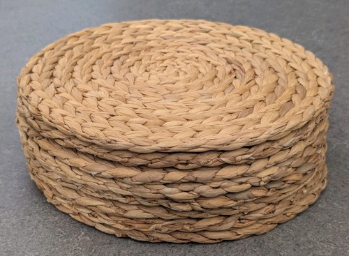 Set round woven placemats - set, of