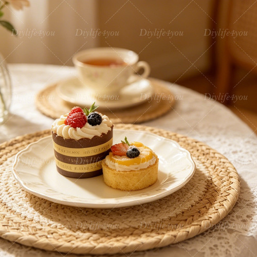 Set table mats woven - of,