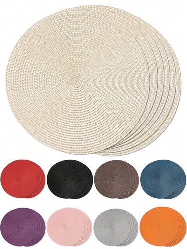 Pcs round woven - round,