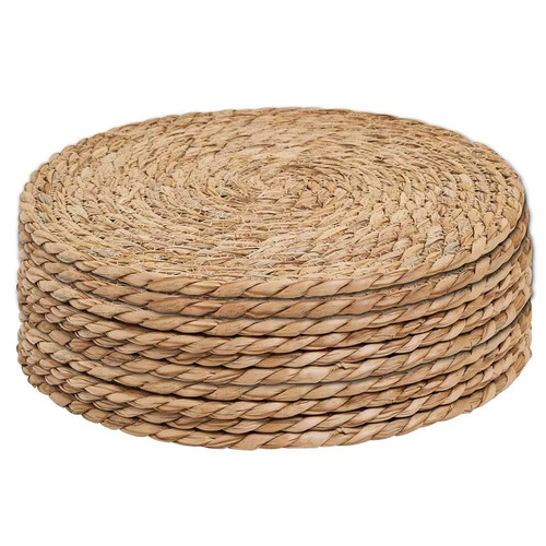 Round woven rattan - round,