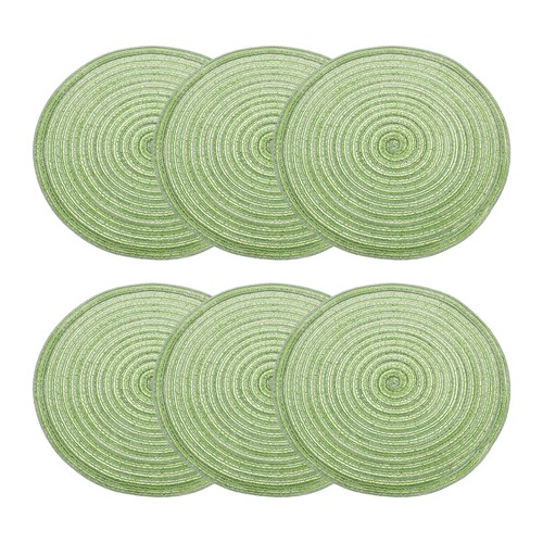 6pcs round braided - 6pcs,