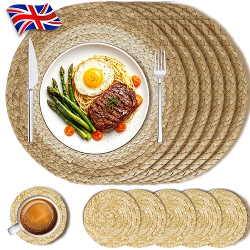 Table mats set woven - set, 6