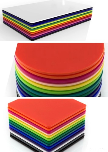 Acrylic table place - acrylic, mats