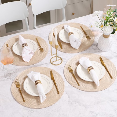 Round woven pcs - 4/6,