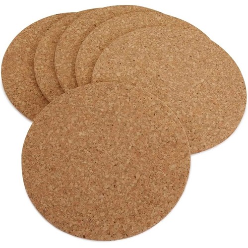 Round placemats natural - round,