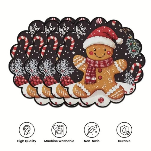 Table mats round - table,