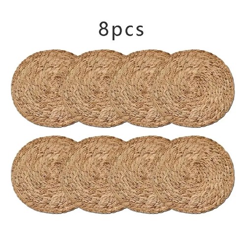8pcs round table mats - 1/2/6/8pcs,
